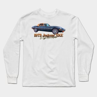 1973 Jaguar XKE E-Type Convertible Long Sleeve T-Shirt